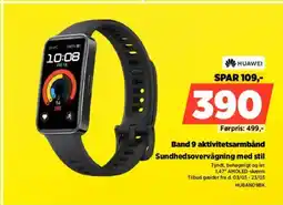 Power Band 9 aktivitetsarmbånd Sundhedsovervågning med stil tilbud