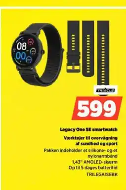 Power Legacy One SE smartwatch Værktøjer til overvågning tilbud