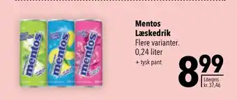 Citti Mentos Læskedrik tilbud