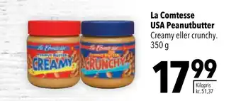 Citti La Comtesse USA Peanutbutter tilbud