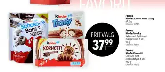 Citti Ferrero Kinder Kornetti tilbud