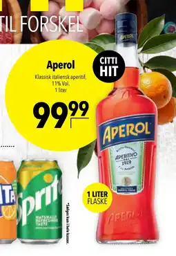 Citti Aperol tilbud