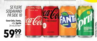 Citti Coca-Cola, Fanta, eller Sprite tilbud