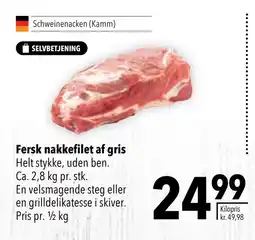 Citti Fersk nakkefilet af gris tilbud