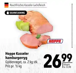 Citti Hoppe Kasseler hamburgerryg tilbud