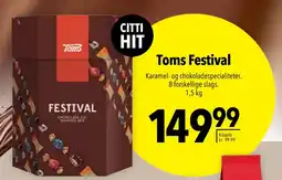 Citti Toms Festival tilbud