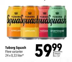 Citti Tuborg Squash tilbud