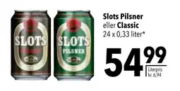 Citti Slots Pilsner eller Classic tilbud