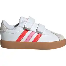 Sport 24 adidas VL Court 3.0 I Leather Velcro Sneakers Børn tilbud