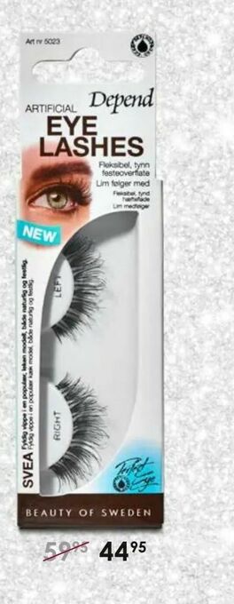 Faux mink, 3-d effekt og naturlige vipper