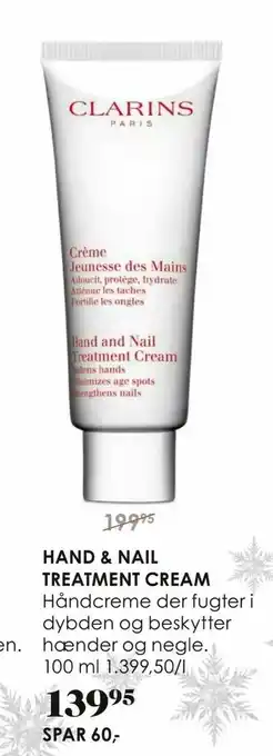 Matas Hand & nail treatment cream tilbud