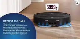 Skousen DEEBOT T50 OMNI tilbud