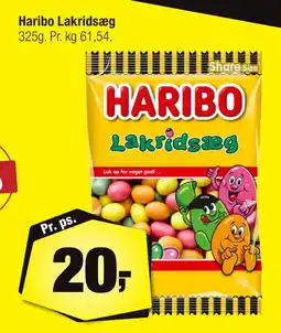 Calle Haribo Lakridsæg tilbud