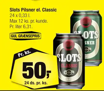 Calle Slots Pilsner el. Classic tilbud