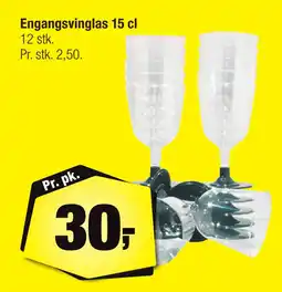 Calle Engangsvinglas 15 cl tilbud