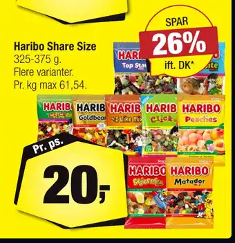 Calle Haribo Share Size tilbud