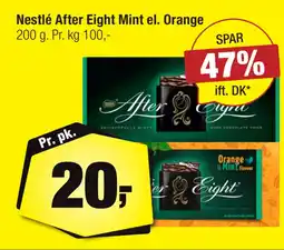 Calle Nestlé After Eight Mint el. Orange tilbud