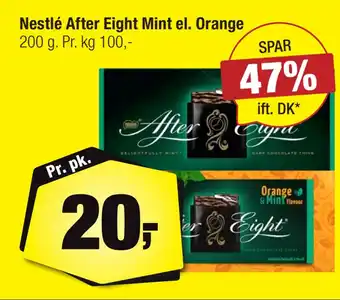 Calle Nestlé After Eight Mint el. Orange tilbud