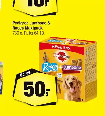 Calle Pedigree Jumbone & Rodeo Maxipack tilbud