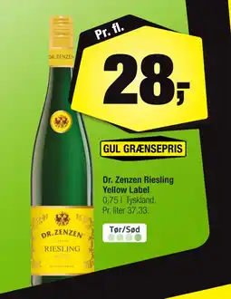 Calle Dr. Zenzen Riesling Yellow Label tilbud