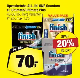 Calle Opvasketabs ALL-IN-ONE Quantum el. Ultimate/Ultimate Plus tilbud