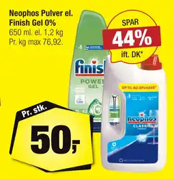 Calle Neophos Pulver el. Finish Gel 0% tilbud