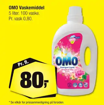 Calle OMO Vaskemiddel tilbud