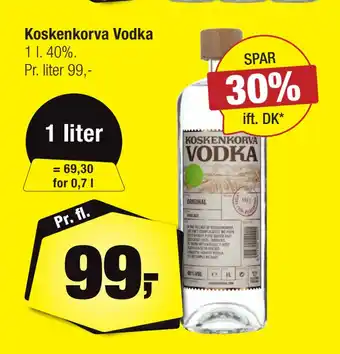 Calle Koskenkorva Vodka tilbud