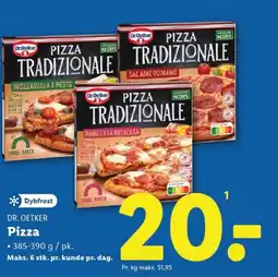 Lidl DR. OETKER Pizza tilbud