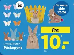 Lidl LIVARNO HOME® Påskepynt tilbud