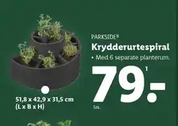 Lidl PARKSIDE® Krydderurtespiral tilbud