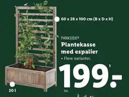 Lidl PARKSIDE® Plantekasse med espalier tilbud