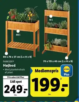 Lidl PARKSIDE® Højbed tilbud