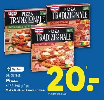 Lidl DR. OETKER Pizza tilbud