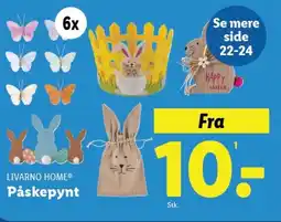 Lidl LIVARNO HOME® Påskepynt tilbud