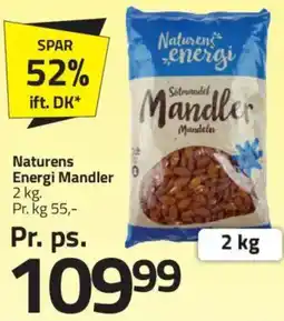 Fleggaard Naturens Energi Mandler tilbud