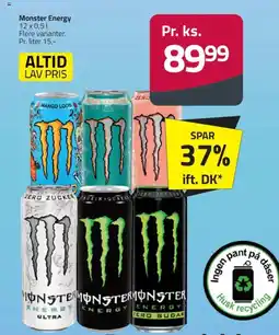 Fleggaard Monster Energy tilbud