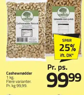 Fleggaard Cashewnødder tilbud