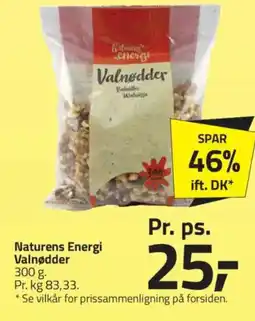 Fleggaard Naturens Energi Valnødder tilbud