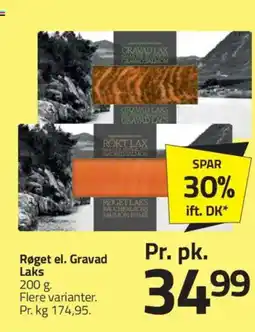 Fleggaard Røget el. Gravad Laks tilbud