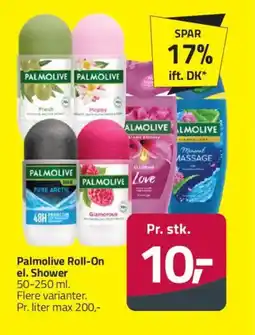 Fleggaard PALMOLIVE Roll-On el. Shower tilbud