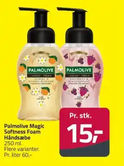 Fleggaard PALMOLIVE Magic Softness Foam Håndsæbe tilbud