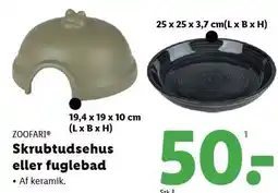 Lidl Skrubtudse eller fuglebad tilbud