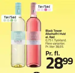 Fleggaard Black Tower Alkoholfri Hvid el. Rød tilbud