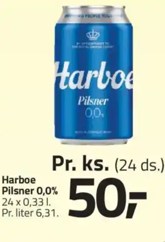 Fleggaard Harboe Pilsner 0,0% tilbud