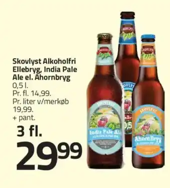 Fleggaard Skovlyst Alkoholfri Ellebryg, India Pale Ale el. Ahornbryg tilbud