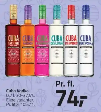 Fleggaard CUBA Vodk tilbud