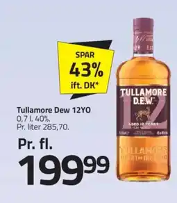 Fleggaard Tullamore Dew 12YO tilbud