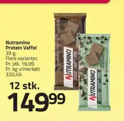 Fleggaard NUTRAMINO Protein Vaffel tilbud