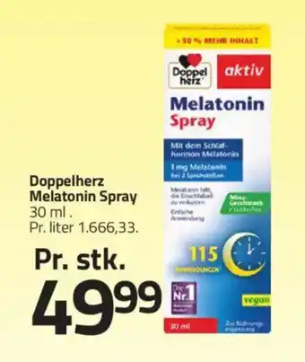 Fleggaard Doppelherz Melatonin Spray tilbud